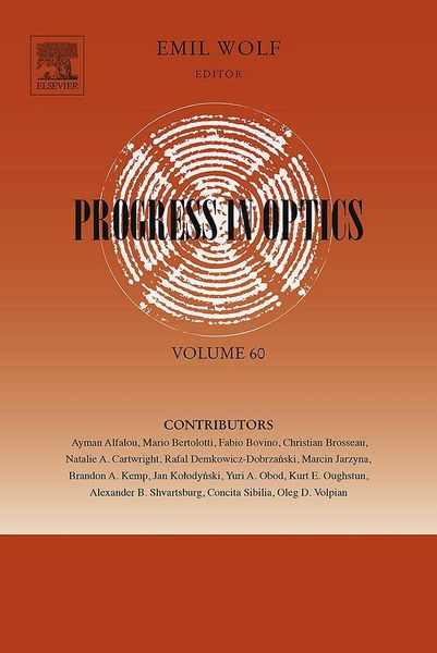 Produktbild: Progress in Optics