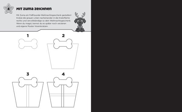 Produktbild: PAW Patrol Adventskalender Kratzbuch