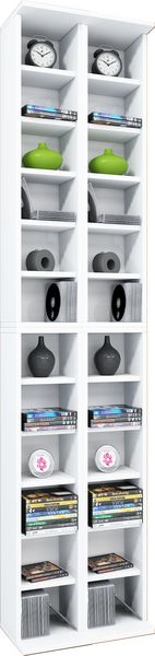 Produktbild: Holz CD DVD Stand Regal Schrank St&auml;nder Almera