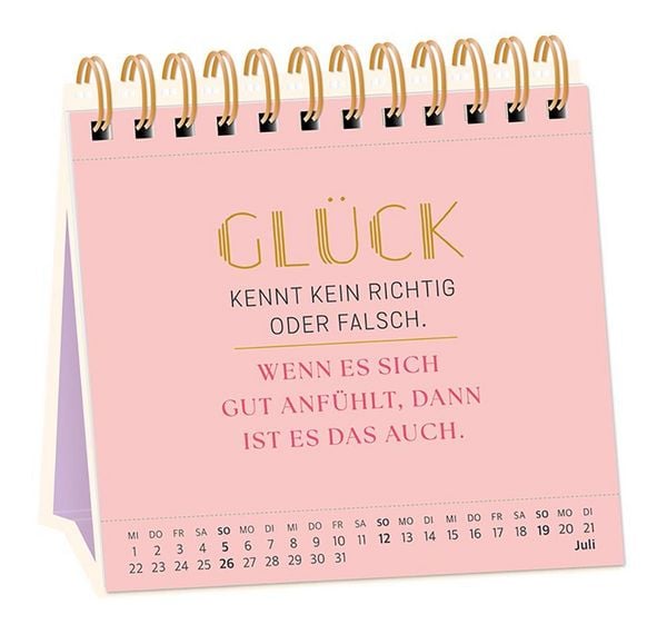 Produktbild: Tischkalender 2026 Nimm dir Zeit
