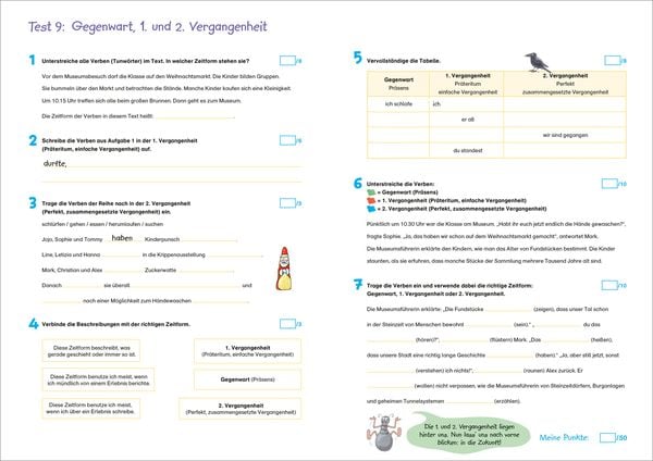 Produktbild: Fit f&uuml;r Deutsch 4. Klasse. Mein Testheft