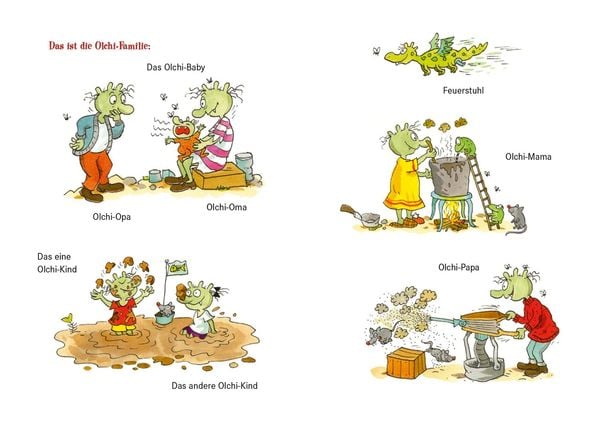 Produktbild: Die Olchis im Land der Dinos