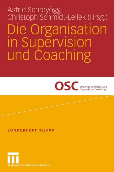 Produktbild: Die Organisation in Supervision und Coaching