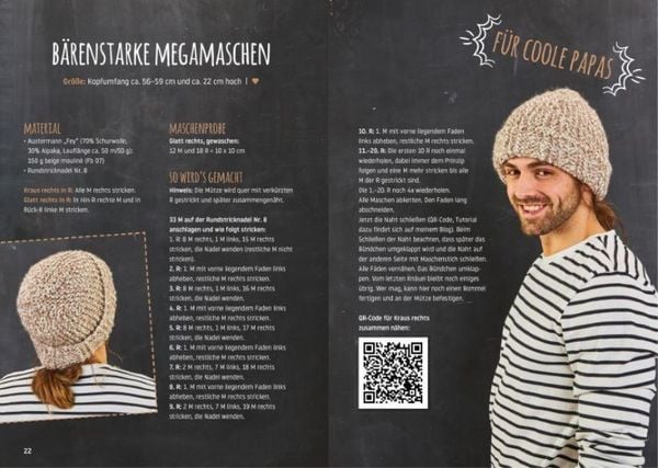 Produktbild: Coole M&uuml;tzen stricken