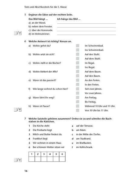 Produktbild: Fit in Test und Klassenarbeit &ndash; Deutsch 5./6. Klasse Gymnasium