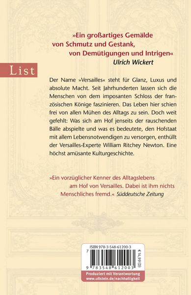 Produktbild: Hinter den Fassaden von Versailles