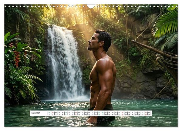 Produktbild: Echte Kerle &ndash; Aussteiger (Wandkalender 2027 DIN A3 quer), CALVENDO Monatskalender