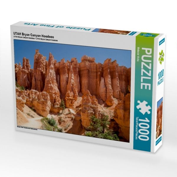 Produktbild: CALVENDO Puzzle UTAH Bryce Canyon Hoodoos | 1000 Teile Lege-Gr&ouml;&szlig;e 64x48cm Foto-Puzzle f&uuml;r gl&uuml;ckliche Stunden