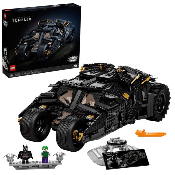 LEGO DC Batman 76240 Batmobile Tumbler Modellauto Set für Erwachsene