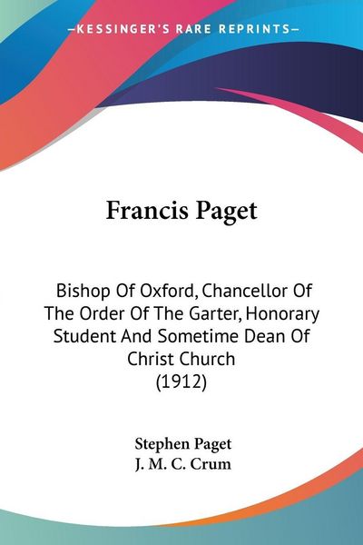 Produktbild: Francis Paget