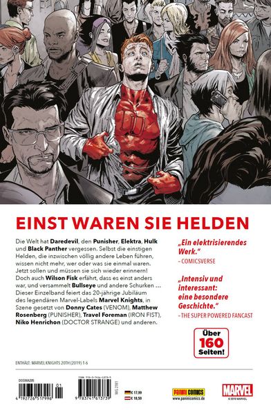 Produktbild: Marvel Knights: Vergessene Helden