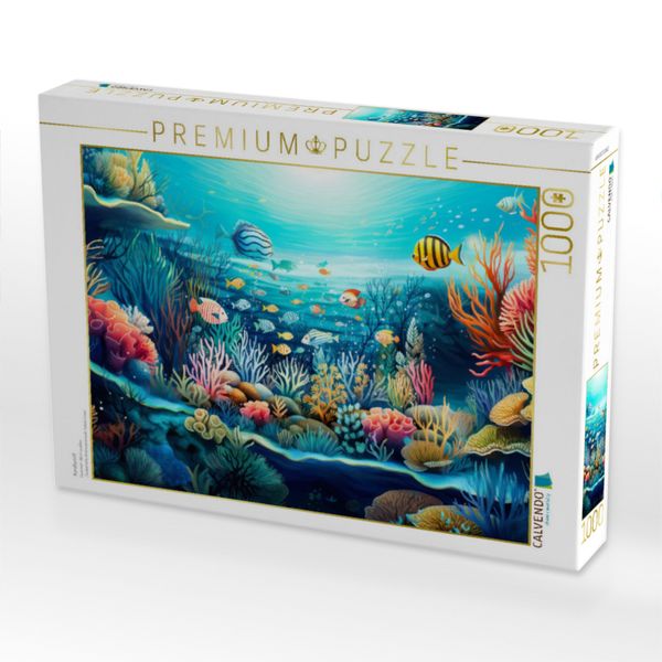 Produktbild: CALVENDO Puzzle Korallenriff | 1000 Teile Lege-Gr&ouml;&szlig;e 64x48cm Foto-Puzzle f&uuml;r gl&uuml;ckliche Stunden