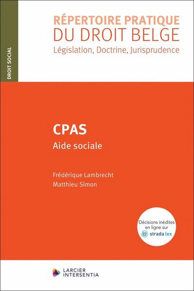 Produktbild: Cpas : Aide Sociale