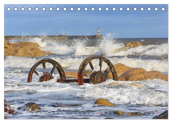 Produktbild: Magisches Northumberland (Tischkalender 2026 DIN A5 quer), CALVENDO Monatskalender