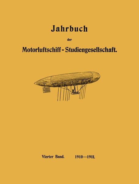 Produktbild: Jahrbuch der Motorluftschiff-Studiengesellschaft