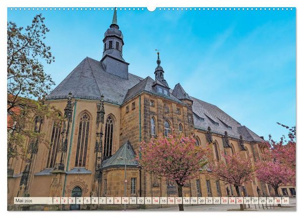 Produktbild: Chemnitz Impressionen aus der Kulturhauptstadt (hochwertiger Premium Wandkalender 2026 DIN A2 quer), Kunstdruck in Hochglanz