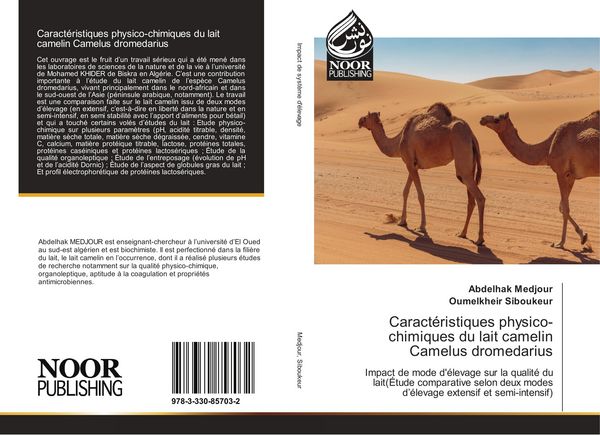 Produktbild: Caract&eacute;ristiques physico-chimiques du lait camelin Camelus dromedarius