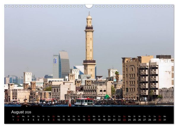 Produktbild: Faszination Dubai (Wandkalender 2026 DIN A3 quer), CALVENDO Monatskalender