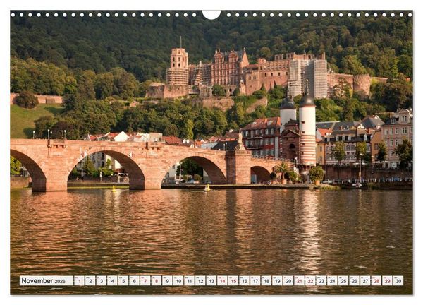 Produktbild: Deutsche Stadtansichten (Wandkalender 2026 DIN A3 quer), CALVENDO Monatskalender