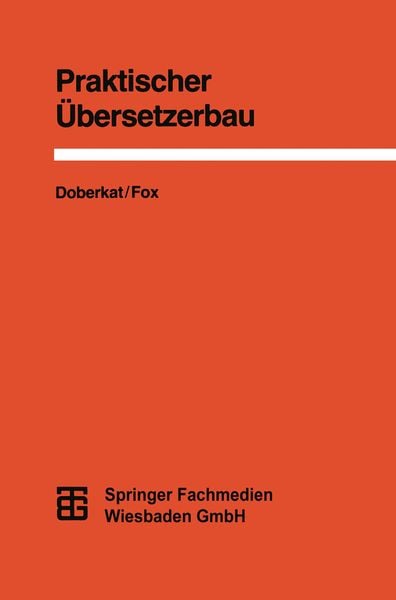 Produktbild: Praktischer &Uuml;bersetzerbau