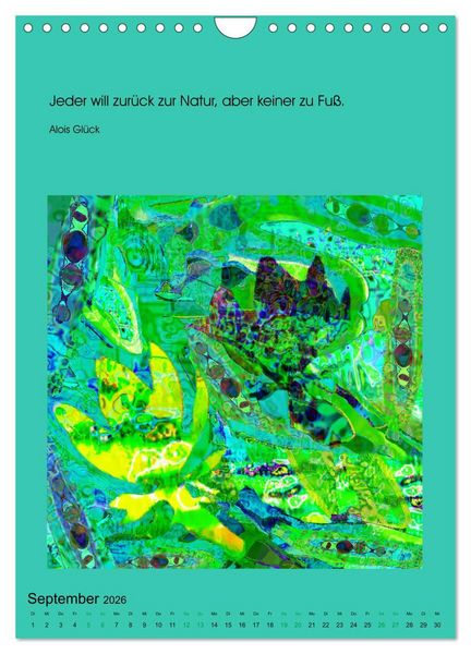 Produktbild: NaturVisionen (Wandkalender 2026 DIN A4 hoch), CALVENDO Monatskalender