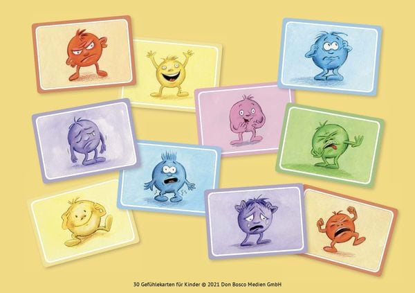 Produktbild: 30 Gef&uuml;hlekarten f&uuml;r Kinder