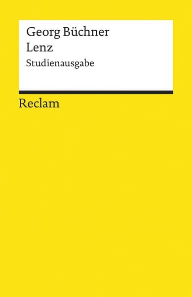 Produktbild: Lenz. Studienausgabe