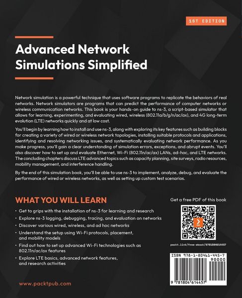 Produktbild: Advanced Network Simulations Simplified