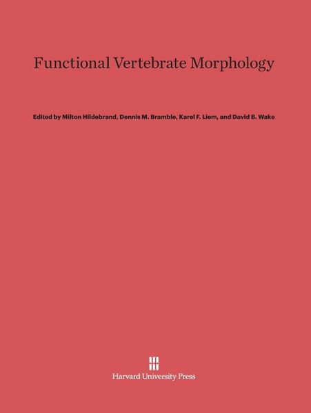 Produktbild: Functional Vertebrate Morphology