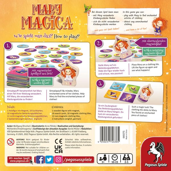Produktbild: Mary Magica (deutsch/englisch)