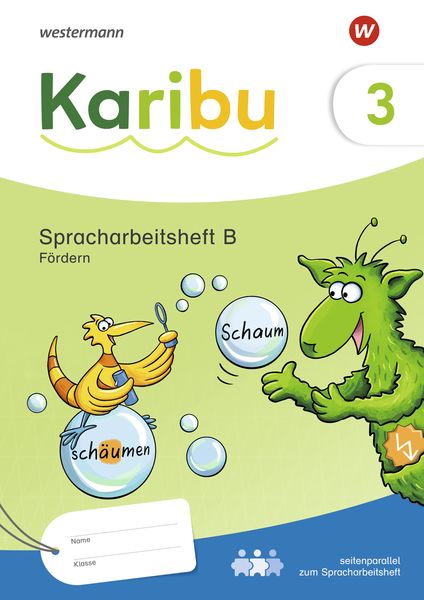 Produktbild: Karibu. Spracharbeitsheft F&ouml;rdern 3 B