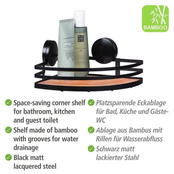 Produktbild: Static-Loc&reg; Eckablage Mod. Alba, Badezimmerablage