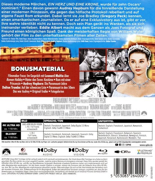 Produktbild: Ein Herz und eine Krone (+ Blu-ray)