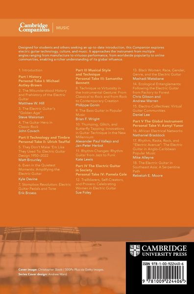 Produktbild: The Cambridge Companion to the Electric Guitar