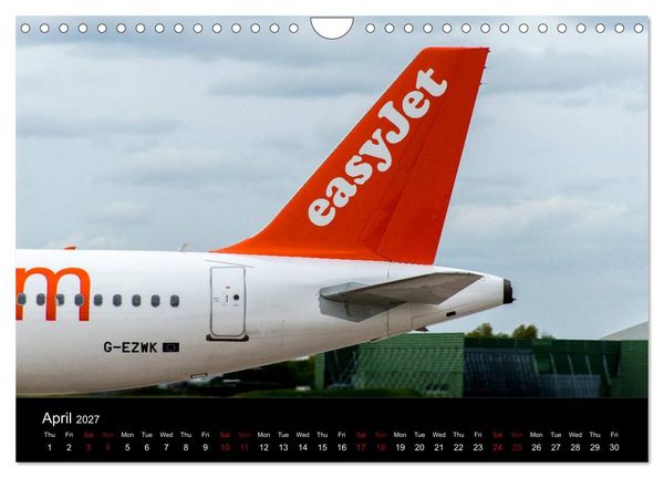 Produktbild: Commercial Airlines (Wall Calendar 2027 DIN A4 landscape), CALVENDO 12 Month Wall Calendar