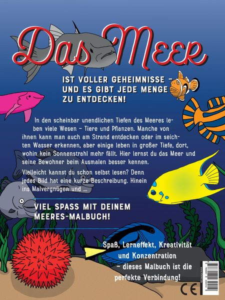 Produktbild: Mein Unter Wasser Malbuch