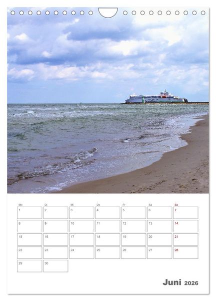 Produktbild: Mein Warnem&uuml;nde - Das moderne Ostseebad im Norden von Rostock (Wandkalender 2026 DIN A4 hoch), CALVENDO Monatskalender