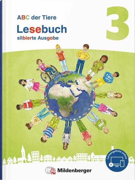 Produktbild: ABC der Tiere 3 Neubearbeitung &ndash; Lesebuch silbierte Ausgabe