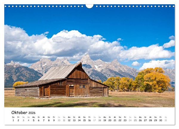 Produktbild: Amerika - Natursch&ouml;nheiten des Westens (Wandkalender 2026 DIN A3 quer), CALVENDO Monatskalender