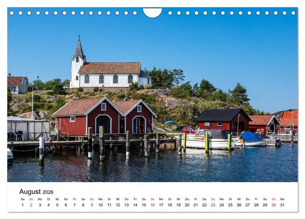 Produktbild: Westk&uuml;ste in Schweden (Wandkalender 2026 DIN A4 quer), CALVENDO Monatskalender
