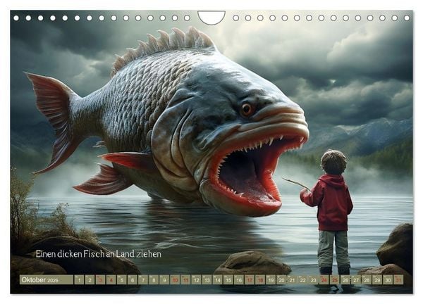 Produktbild: Tierische Sprichw&ouml;rter (Wandkalender 2026 DIN A4 quer), CALVENDO Monatskalender