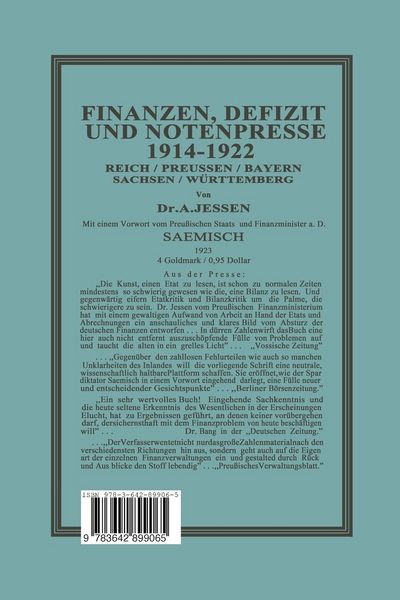 Produktbild: Die Deutsche Finanzwirrnis