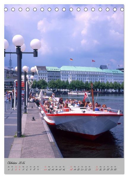 Produktbild: Hamburg - Eine Stadt mit vielen Gesichtern (Tischkalender 2026 DIN A5 hoch), CALVENDO Monatskalender