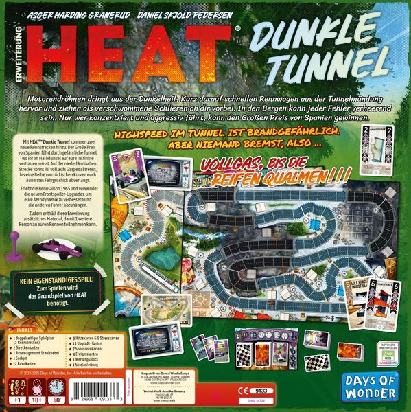 Produktbild: Days of Wonder - Heat: Dunkle Tunnel, Erweiterung