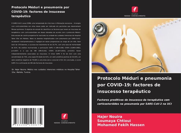 Produktbild: Protocolo M&eacute;duri e pneumonia por COVID-19: factores de insucesso terap&ecirc;utico