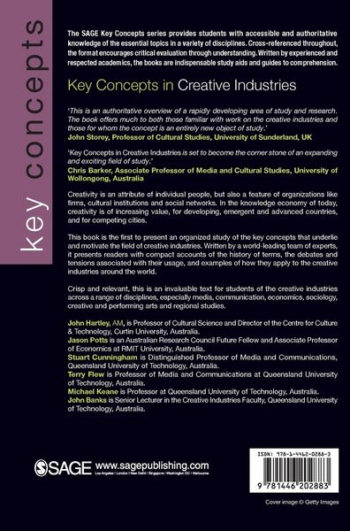 Produktbild: Key Concepts in Creative Industries