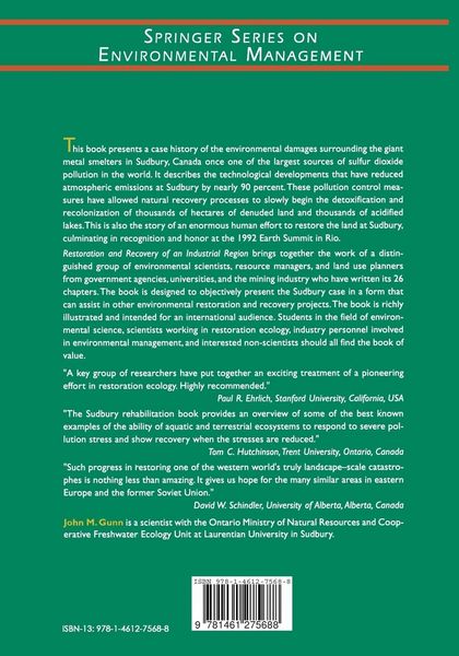 Produktbild: Restoration and Recovery of an Industrial Region