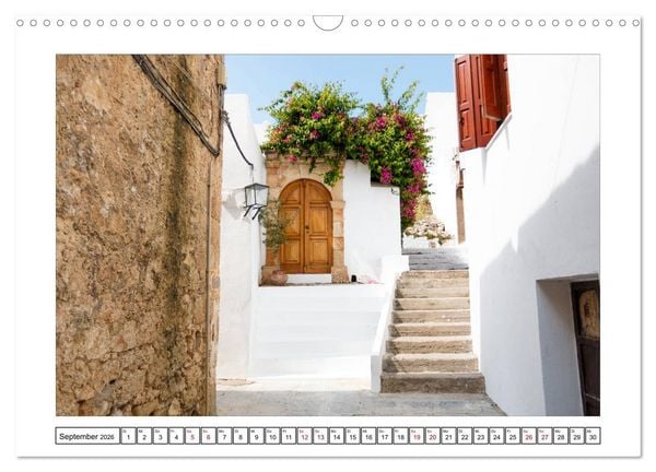 Produktbild: Rhodos, eine Sonneninsel (Wandkalender 2026 DIN A3 quer), CALVENDO Monatskalender