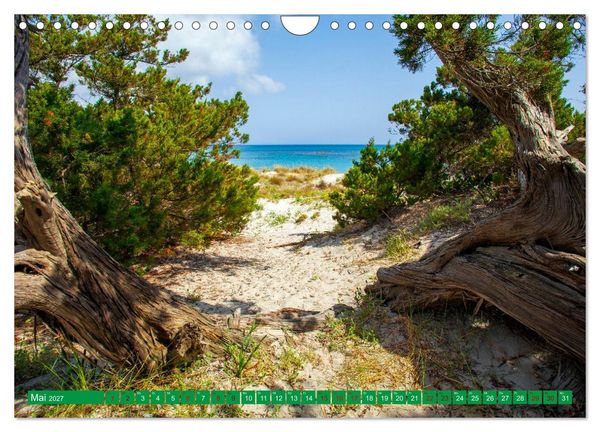 Produktbild: Sardinien Insel mit Meerblick (Wandkalender 2027 DIN A4 quer), CALVENDO Monatskalender
