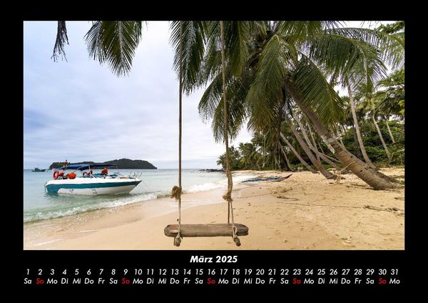 Produktbild: Trauminseln 2025 Fotokalender DIN A3